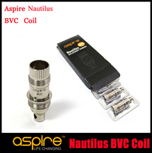 50pc/lot Genuine Aspire Nautilus BVC Coil New Aspire Nautilus Bottom Vertical Coil Aspire BVC coil  1.8 1.6ohm for mini nautilus