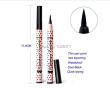 2013 New Free Shipping Black Soft Brush Liquid Eyeliner Pen Lasting Eye Liner Pencil Makeup Cosmetic/BH01404