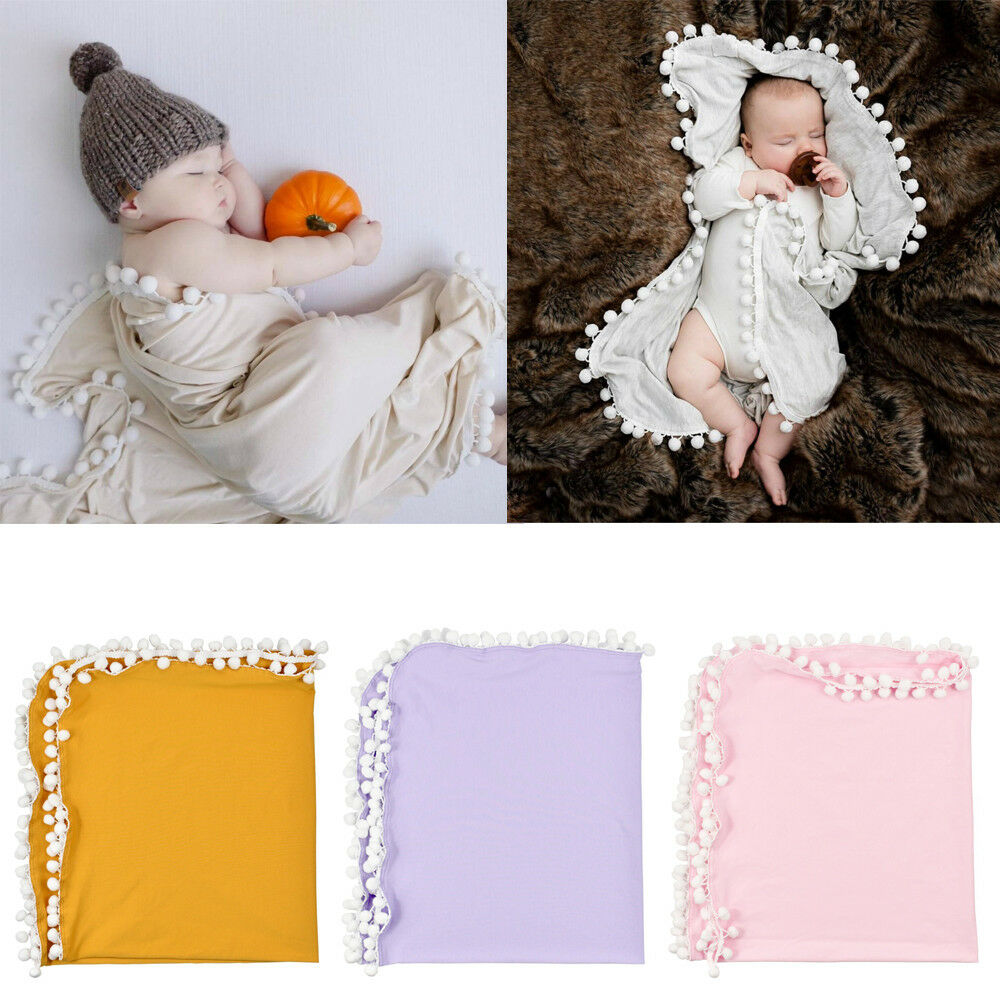 Newborn Baby Infant Sleeping Swaddle1 Crib Blanket Cotton Throw