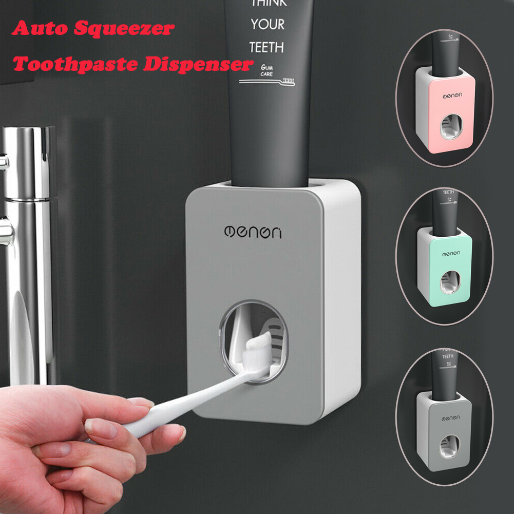 toothpaste dispenser,atomytoothpaste new automatic auto squeezer toothpaste dispenser
