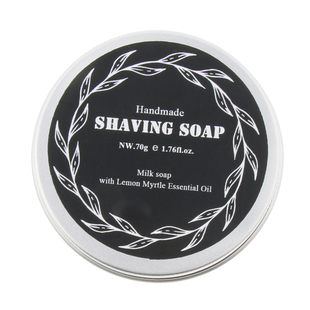 70g shaving cream, shaving soap 70g in tin, portable for men