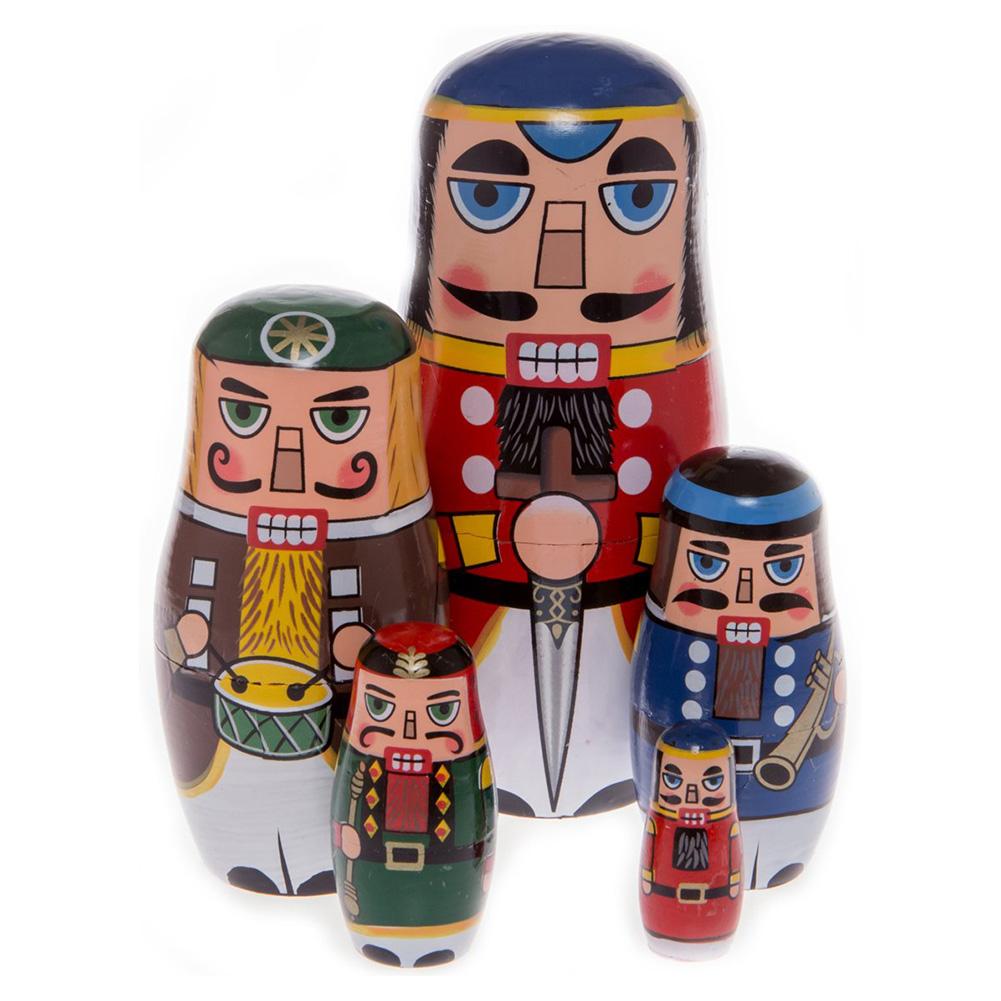 nutcracker russian nesting dolls