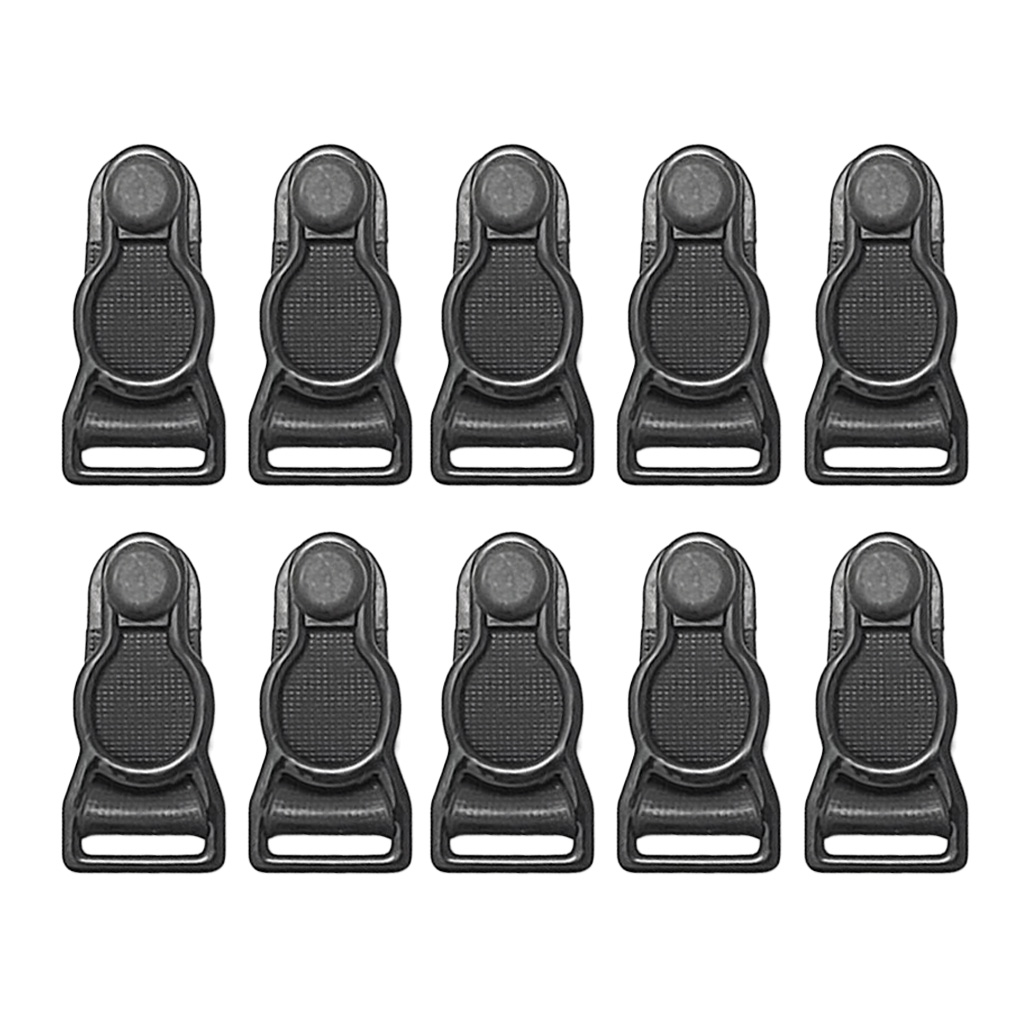 Description Picture 6 of item10x Leg Garter Straps Thigh High Stockings Suspender Belt Metal Clips 12mm