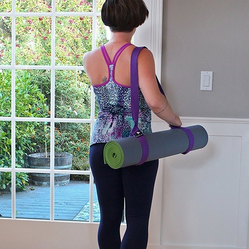 Premium Yoga Matte Strap Einstellbare Langlebige Träger Band Workout Stretch 