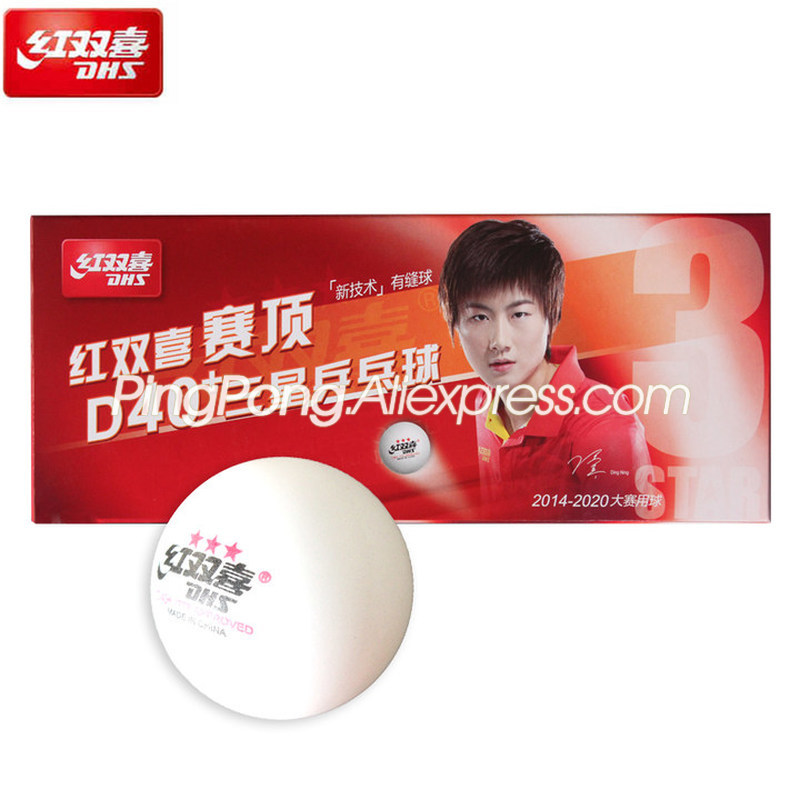 3 Star Table Tennis Ball DHS D40