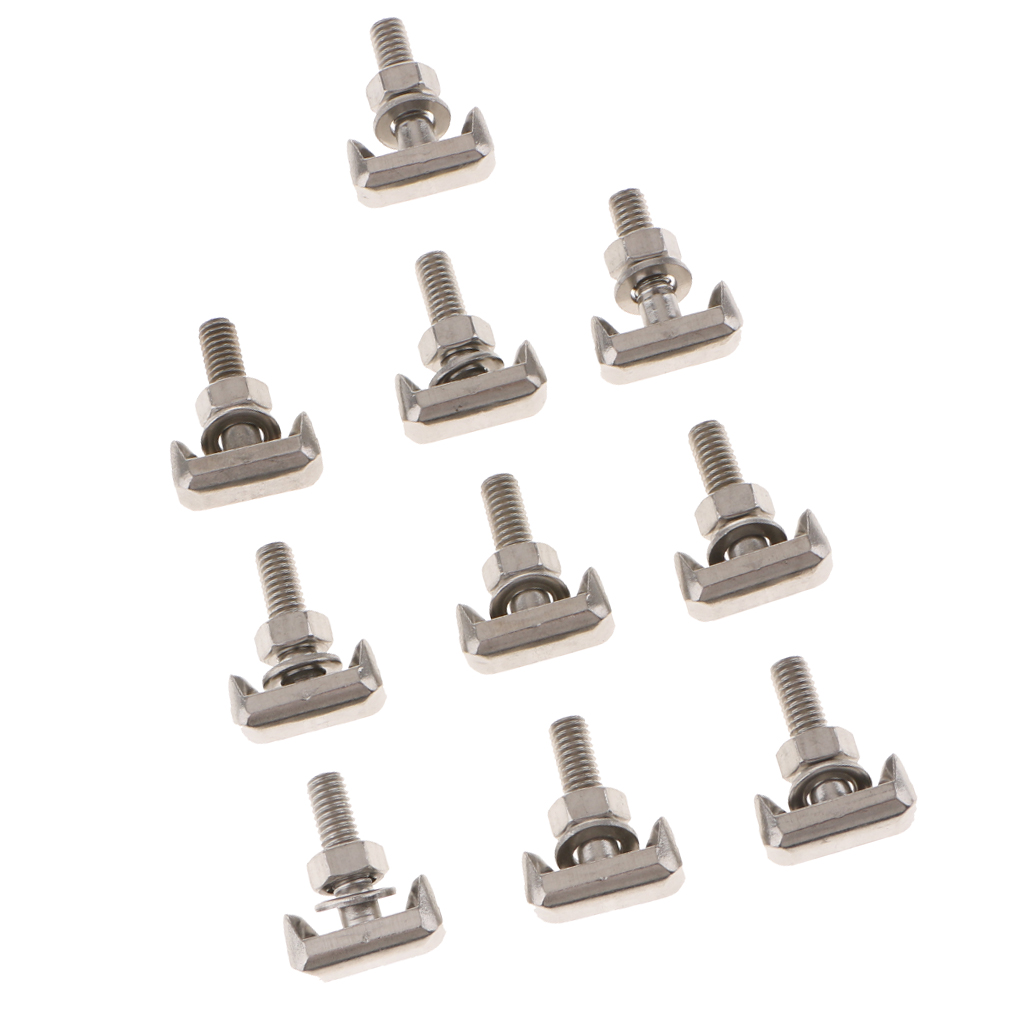 10 Pieces Battery Terminal Bolt Dorman for Audi Cadillac Chevrolet GMC