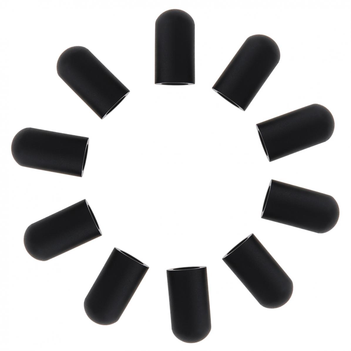 Description Picture 3 of item10Pcs Silicone Drum Stick Sleeves Stick Head Protective Mute Cover Cap for Jazz Snare Electronic Dumb Drum Exercise Drumstick