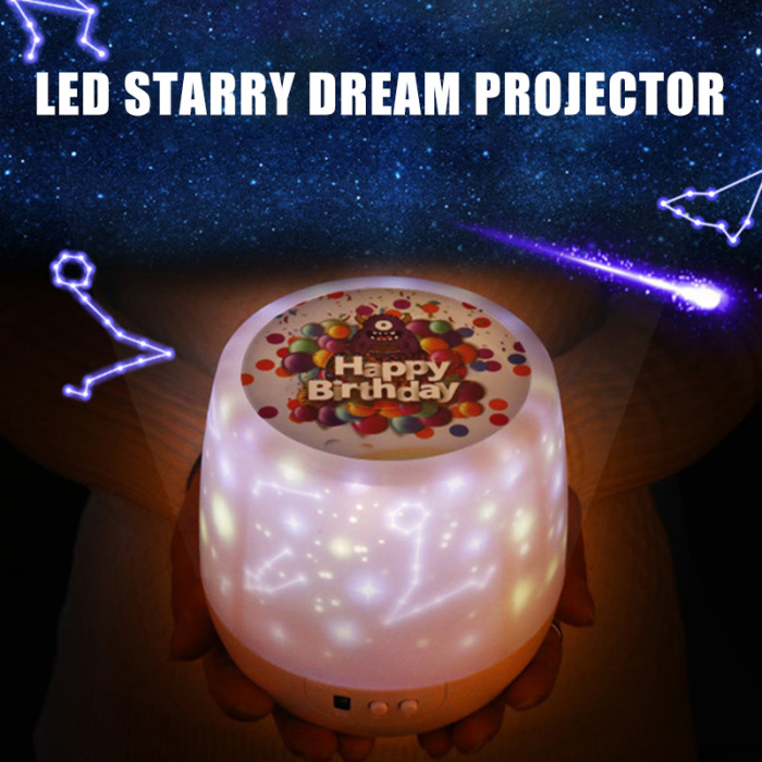led starry sky projector light starry dream projection lamp for