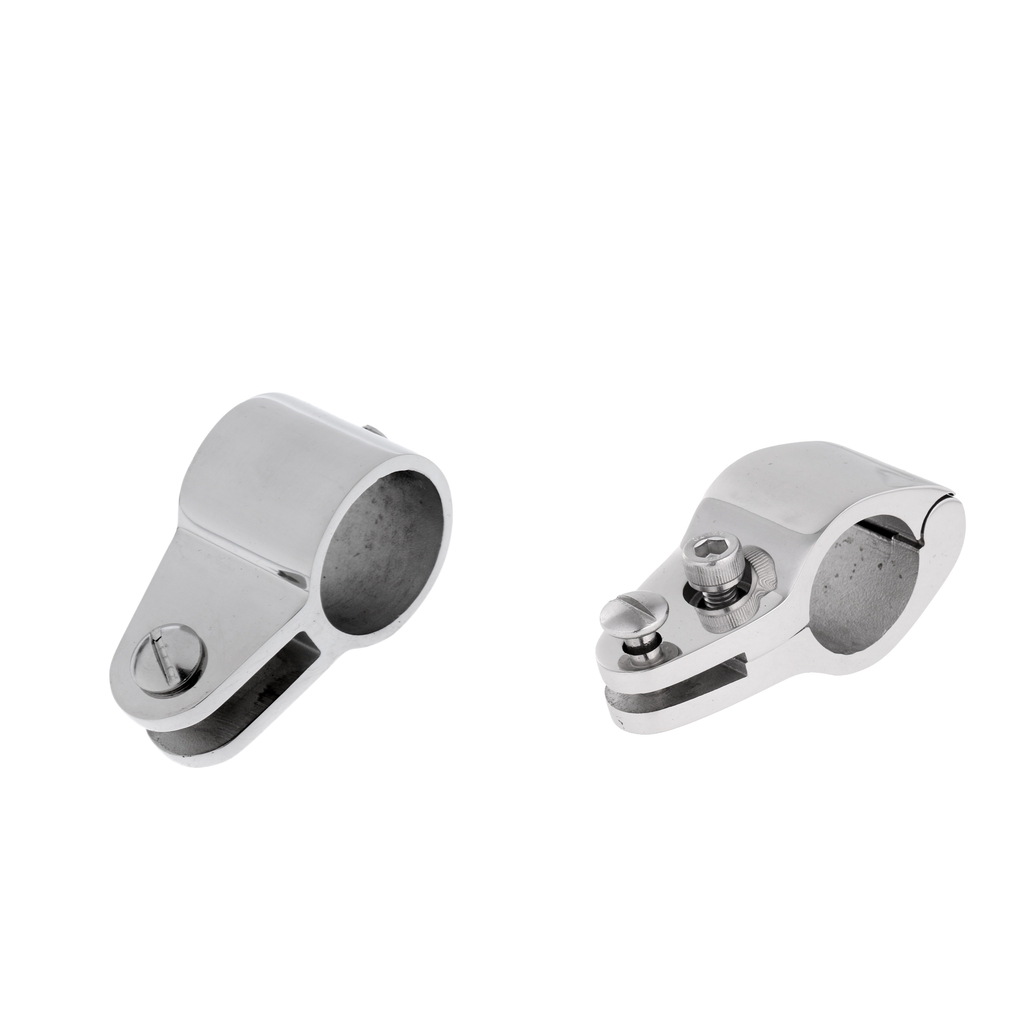 2 Stücke 1 /'/'25mm Bimini Top Fitting Backenschieber Boot Nylon Runde Rohr