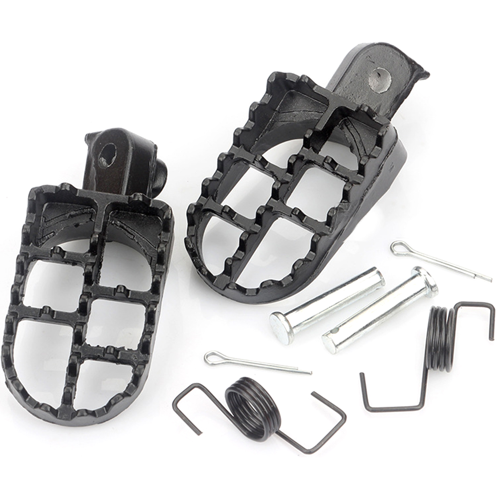 XLJOY Footpegs Foot Pegs Rest for Pit Dirt Bike Honda XR50R CRF 50 CRF70 CRF80 CRF100F