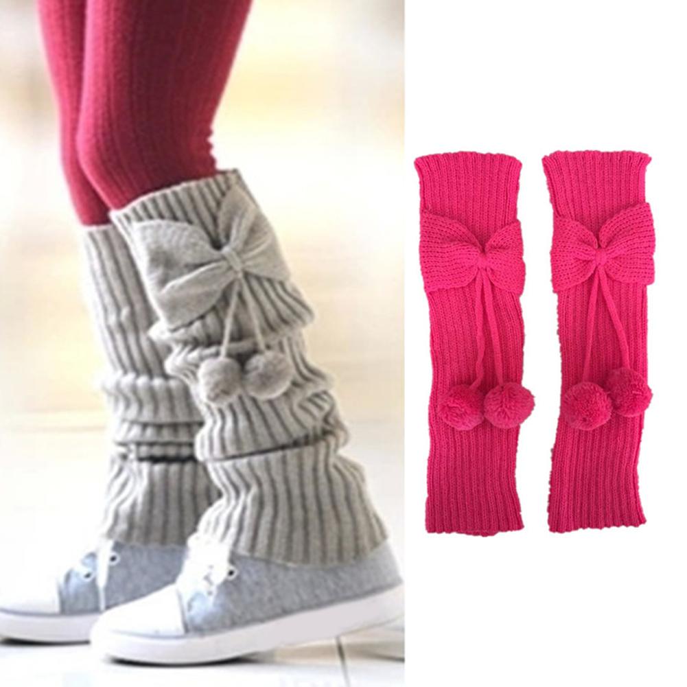 Kize Jacquard Knitted Cuffs Toppers Liner Boot Leg Warmers Socks 