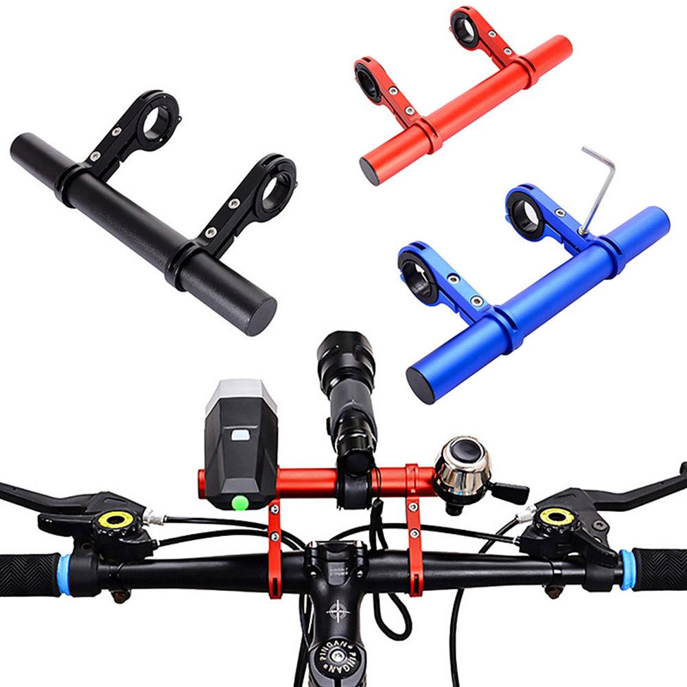Mountainbike bicicleta manillar extender MTB soporte soporte de luz soporte de teléfono 