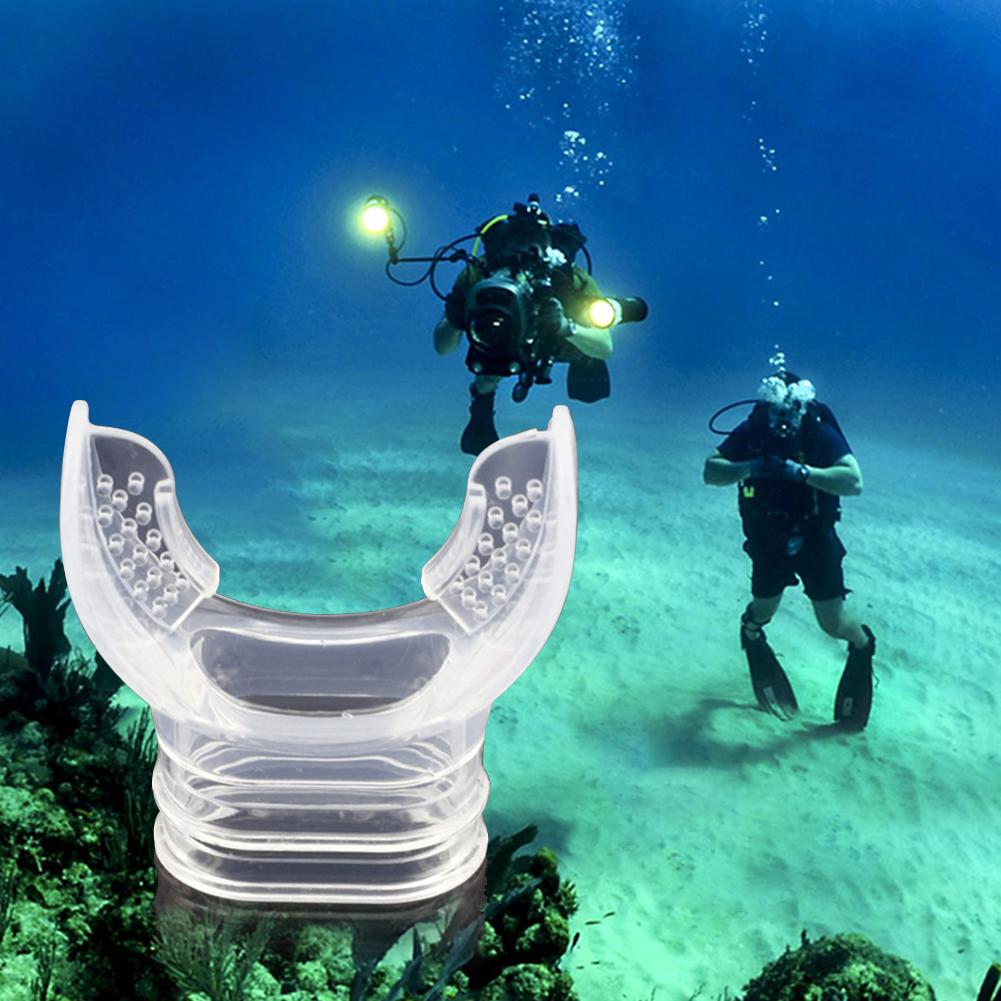Disposable Silicone Dive Tube Snorkel Mouthpiece Underwater Diving Regulator Underwater Diving