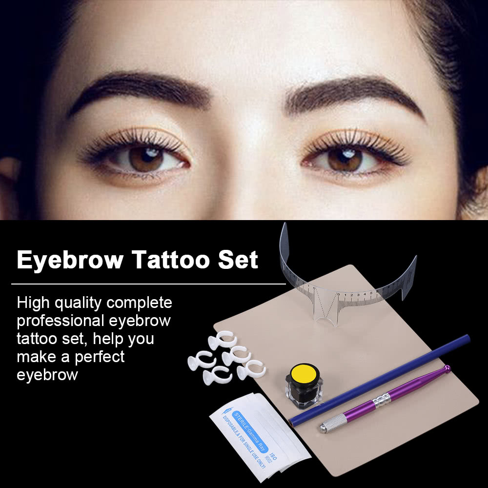 eyebrow microblading kit eyebrow tattoo set with