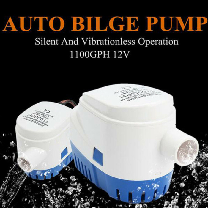 automatic 12v 1100gbh bilge water pump submersible pumps with