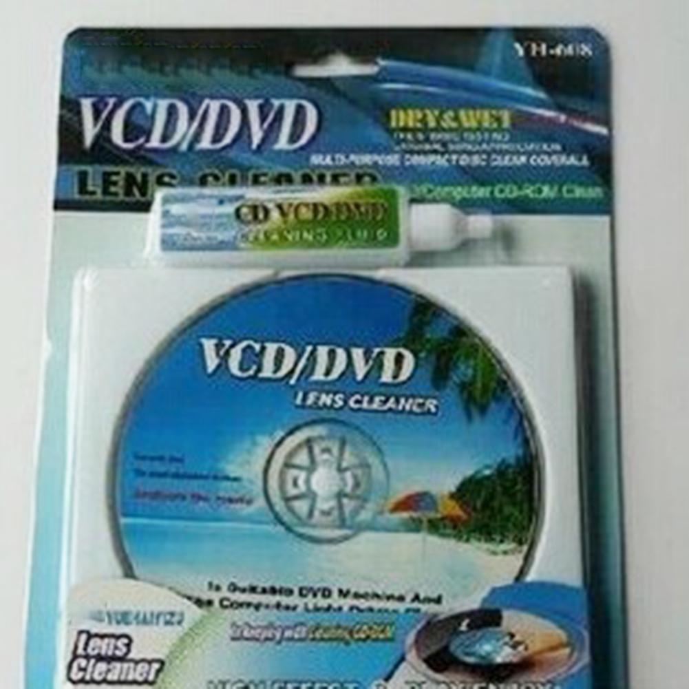 Portable New CD VCD DVD Player Lens Cleaner Dust Dirt Removal Cleaning