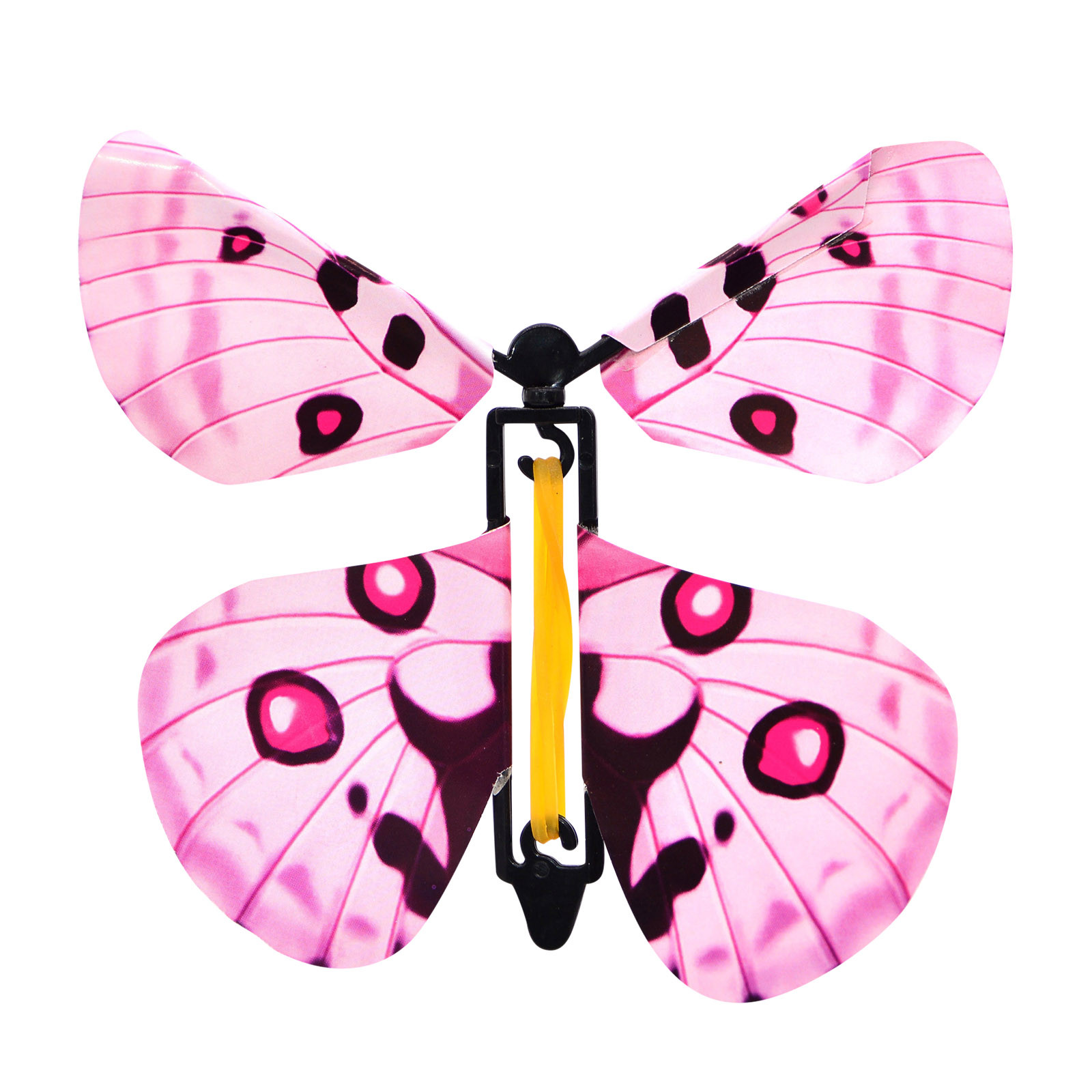 6PCS Color Random Kunststoff Fliegender Schmetterling Neuheit Gag Toys 