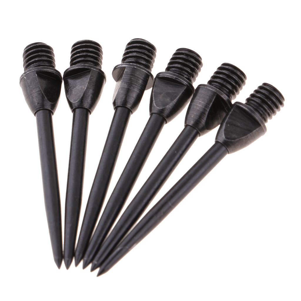 200 Set Plastic 2BA Replacement Soft Tips For Electronic Darts Black &White 