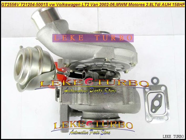 GT2556V 721204 721204-5001S 721204 Turbo Turbocharger For VW Volkswagen LT II LT2 Van 2002-06 MWM MOTORES 2.8L TDI AUH 158HP (4)