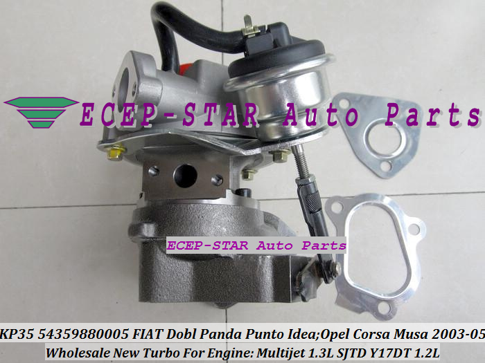 KP35 54359700005 54359880005 Turbo Turbocharger FIAT Dobl Panda Punto Idea OPEL Corsa Musa 2003-05 1.3L Multijet SJTD Y17DT 1.2L (3)