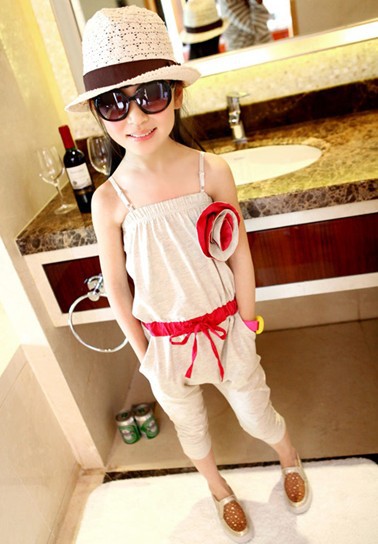 Promotion new fashion soft girl\'s flower suspender overalls with strips sexy children summer jumpsuit 4pcslot (8).jpg