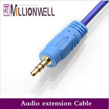 Millionwell 3.5MM Extension Earphone Headphone Audio Splitter Cable Adapter Male to Female 1.5m,3m,5m,10m Length for Multimedia