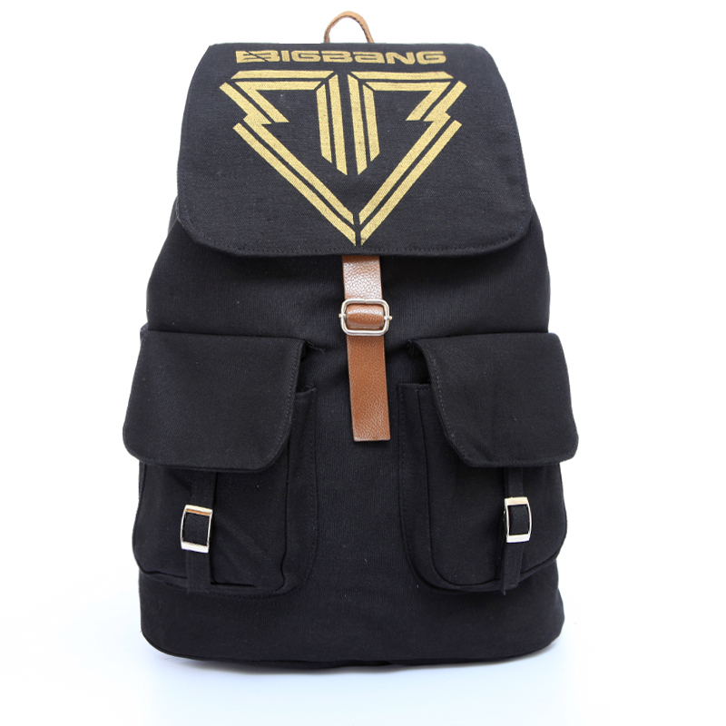 Chanyeol New Kpop EXO PLANET #2 PU Schoolbag Korea Backpack