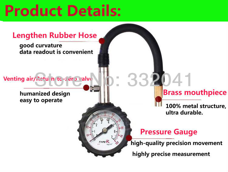 Tire Preasure Gauge 4