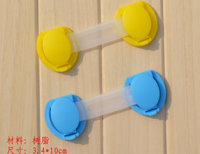 Free shipping Bendy Door Drawers Safety Lock For Child Kids Baby Baby safety lock 50 pieces/lot