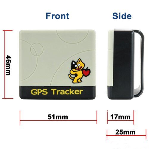 Mini GSM/GPS Tracker Kids Pet Tracking Realtime Dog TK201 With Quad Band for kids/old people Locator,FREE SHIPPING