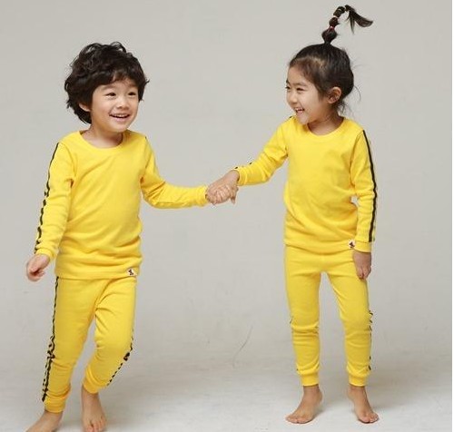 bruce lee costume kids