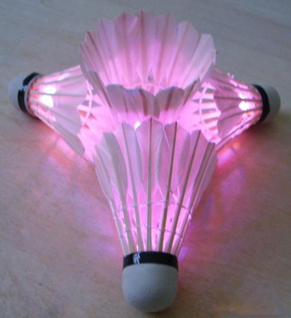 2020 LED Badminton Shuttlecock Brand New Dark Night Glow Birdies