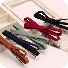 2016 New Korea Accessories Original Hair Headwear Girls Wholesale Fabric Bow Clip Headband Women Headdress Hairpin