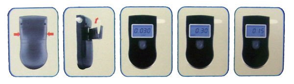 digital breath Alcohol Tester