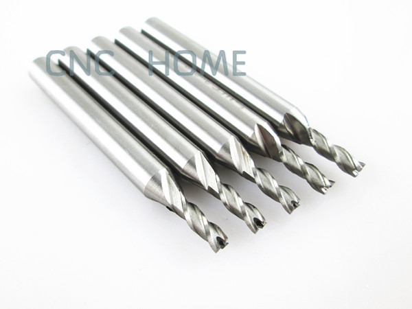 End Mill Three 3 Flute HSS Aluminium Cutter CNC Bit Milling tool CED 4 CEL 10mm