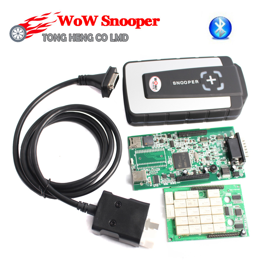 2014 R2  WoW Snooper  Bluetooth   / TURCKs OBD DiagnosticTool  ds150 TCS pro
