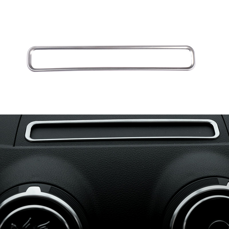 Car Styling Navigation Decorative Frame Strip Cover Sequins Special Modified For AUDI A3 8V 2013 2014