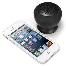 CORPBANCA shower and suction speaker,mini speaker ,bluetooth speaker for iphone/samsung phone with MIC and retial box,BLACK