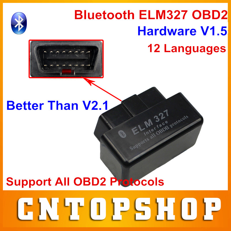  OBD2 ELM 327 V1.5 Bluetooth   ELM327 OBD2 Bluetooth ELM327    OBDII  12 