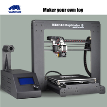 2015 Upgraded Quality High Precision wanhao Prusa i3 DIY 3d Printer kit with LCD