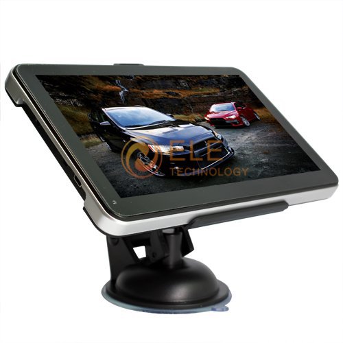 wireless car camera + 7 inch GPS Navigation rearview mirror gps wireless camera