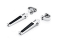 Motorcycle anti vibration modified foot board high quality modified plating anti vibration pedal plate motorcycle accessories
