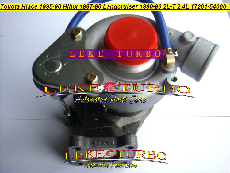 CT20 17201-54060  HI-ACE 1995-98 HI-LUX 1997-98 Landcruiser 1990-96 2L-T 2.4L turbocharger (3)