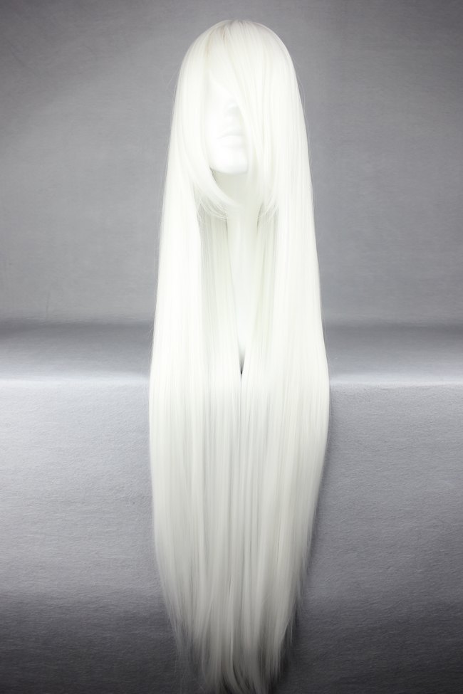 long white wig