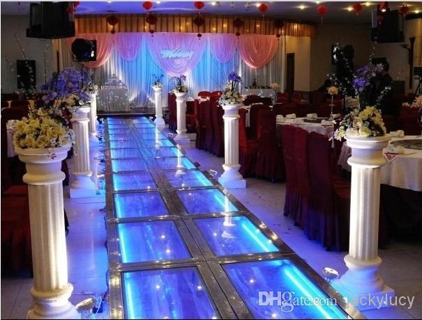 White Plastic Roman Columns Road Cited For Wedding Favors Party