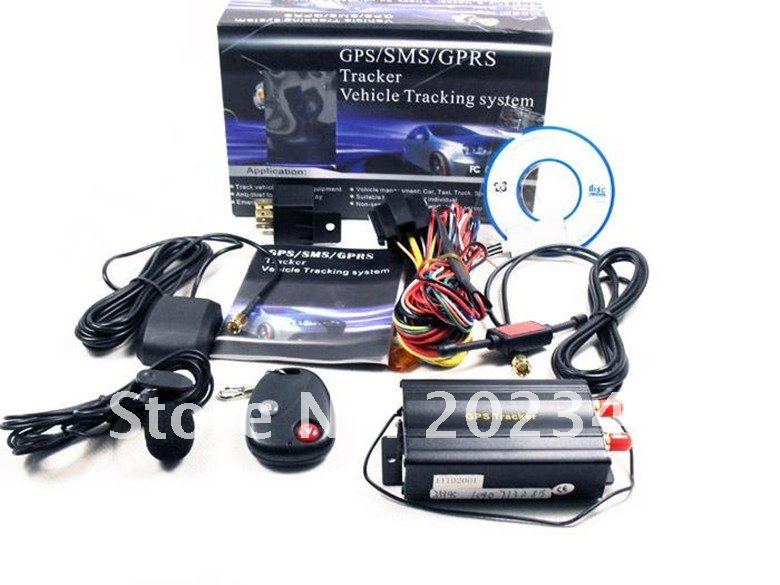New Arrival Car GPS Tracker GPS/GSM/GPRS Tracking Device Remote Control Auto Vehicle TK103B