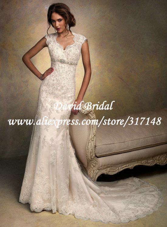 designer lace wedding dresses