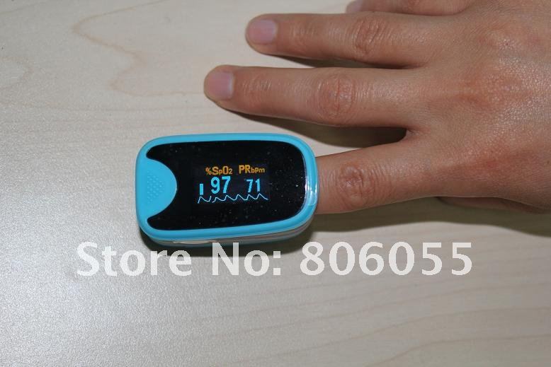 Finger Pulse oximeter ,OLED screen ,SPO2 CE Auto power on