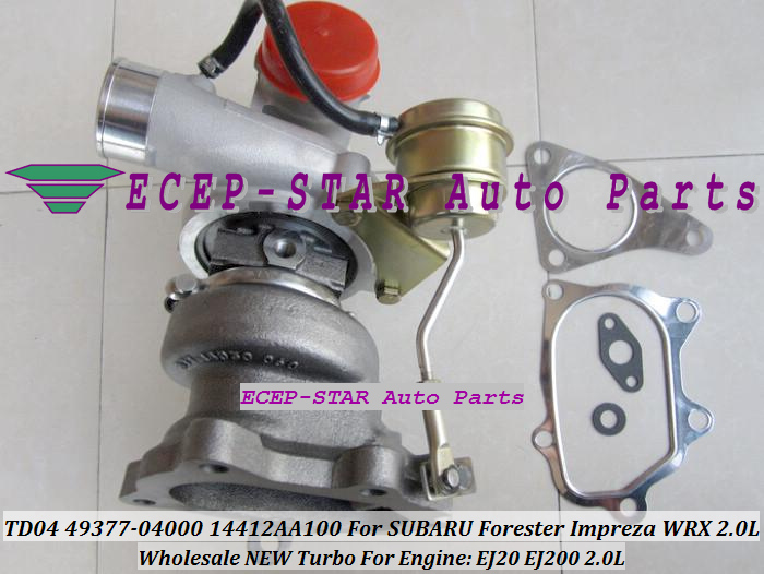 TD04 49377-04000 14412AA100 turbo turbochrager For SUBARU Forester Impreza WRX engine EJ20 EJ200 2.0L turbine (4)