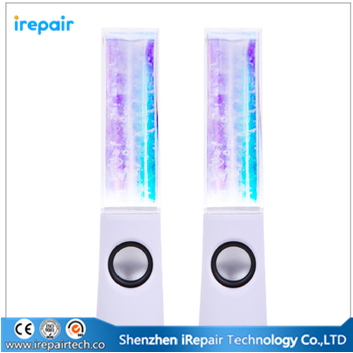 Colourful LED Light Dancing Water Fountain Speaker Wireless Dance Active Sound USB for Mobile Phone Computer laptop
